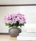 Artificial Impatiens Bouquet Faux ​Impatiens Bushes Pink ​for Patio Lawn Garden 3.94"D x 7.87"W x 15.75"H